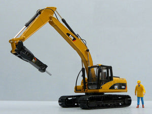 Cat Hydraulic Ecavator w/Hammer-1:50 323D L  CAT-282