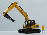 Cat Hydraulic Ecavator w/Hammer-1:50 323D L  CAT-282