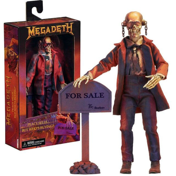 FIGURA IRON MAIDEN MEGADETH 8" NECA  NC-33670