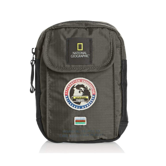 MINI BOLSO EXPLORER POLYESTER NATIONAL GEOGRAPHIC KHAKI NG-N01102.11
