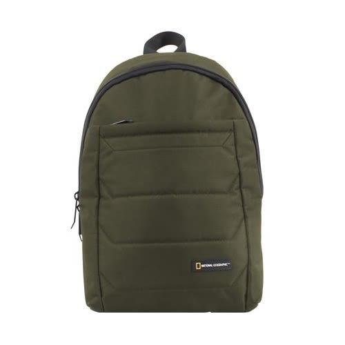 MINI MOCHILA PRO POLYESTER NATIONAL GEOGRAPHIC VERDE MILITAR NG-N00721.11