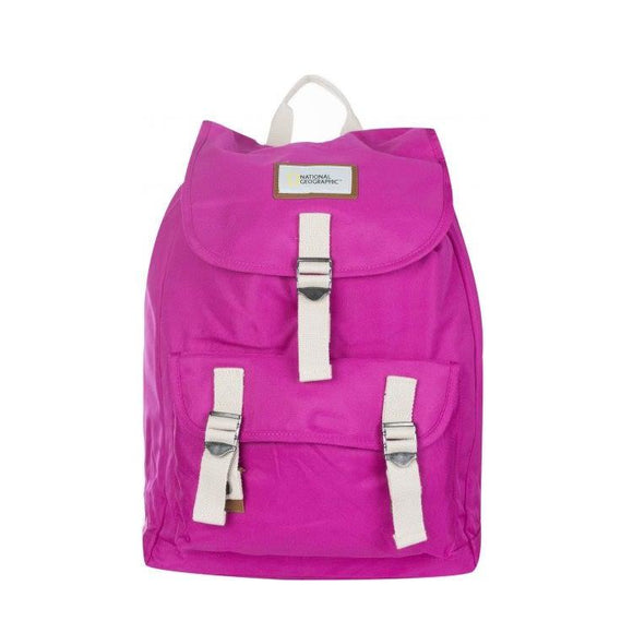 MOCHILA POLYESTER MODELO ACTION FUCCIA NATIONAL GEOGRAPHIC NG- N08902.59