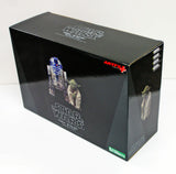 Figura Yoda y R2-D2 Dagobah pack x2 PVC 1:10 Star Wars KB-SW95