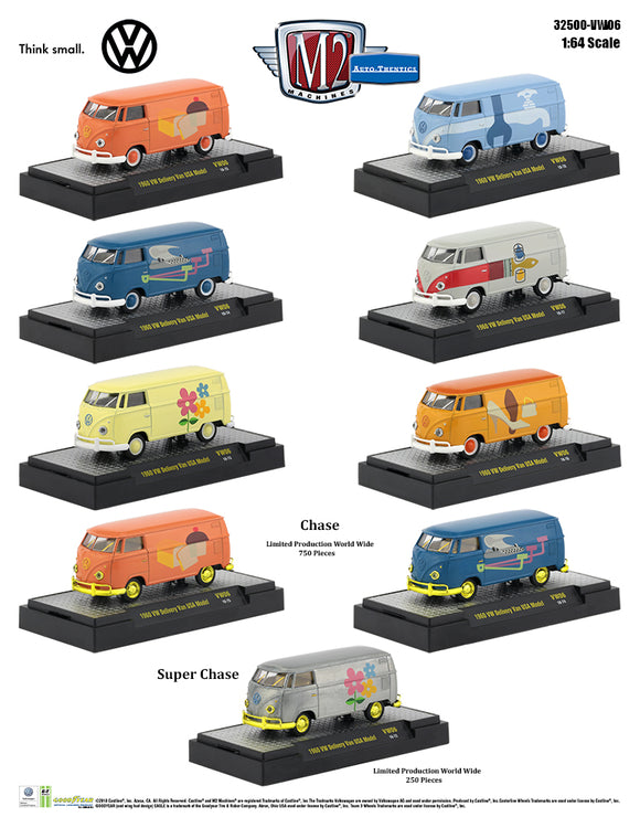 Auto  Volkswagon 1960 1:64 M2 M2-32500-VW06 9 x 90,000