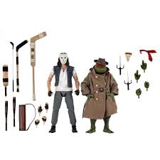 Figura Tortugas Ninja 7" Casey Jones y Raphael  Neca NC-54124