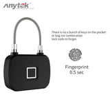 Candado Digital dactilar Anytek  AT-L13