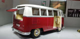 AUTO 1:24 VOLLKSWAGEN 1963 ROJO WELLY WL- 22095W