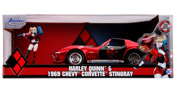 Auto Corvette 1969 W-Harley 1:24 Jada Toys JT-31196